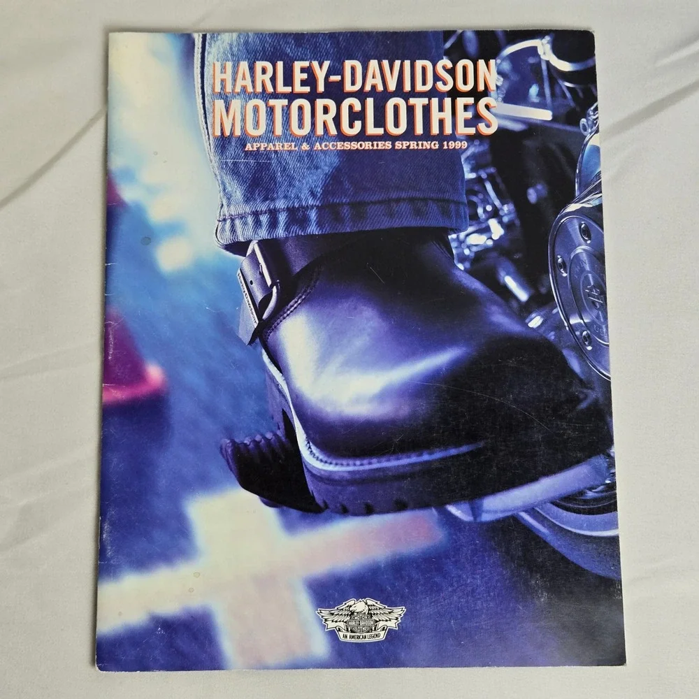 Harley-Davidson Motorclothes Apparel‎ & Accessories Spring 1999 Catalog Vintage